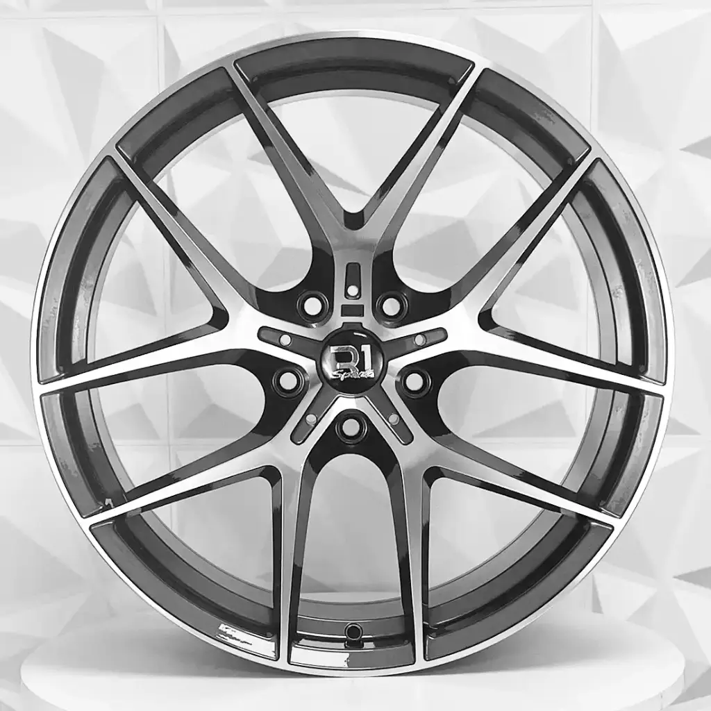 RIN 20X8.5 5-120 R1 SPORT FA754 GUNMETAL MACHINE FACE ET40 CB72.6